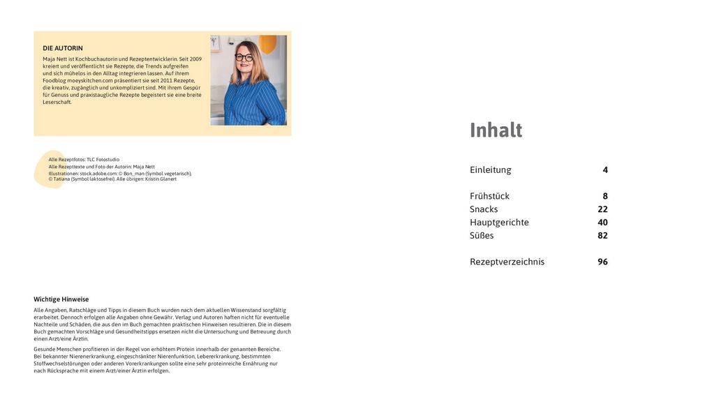 Weitere Ansicht: High Protein Airfryer-Kochbuch | Maja Nett