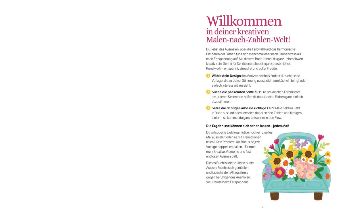 Weitere Ansicht: Malen nach Zahlen - Gartenzauber