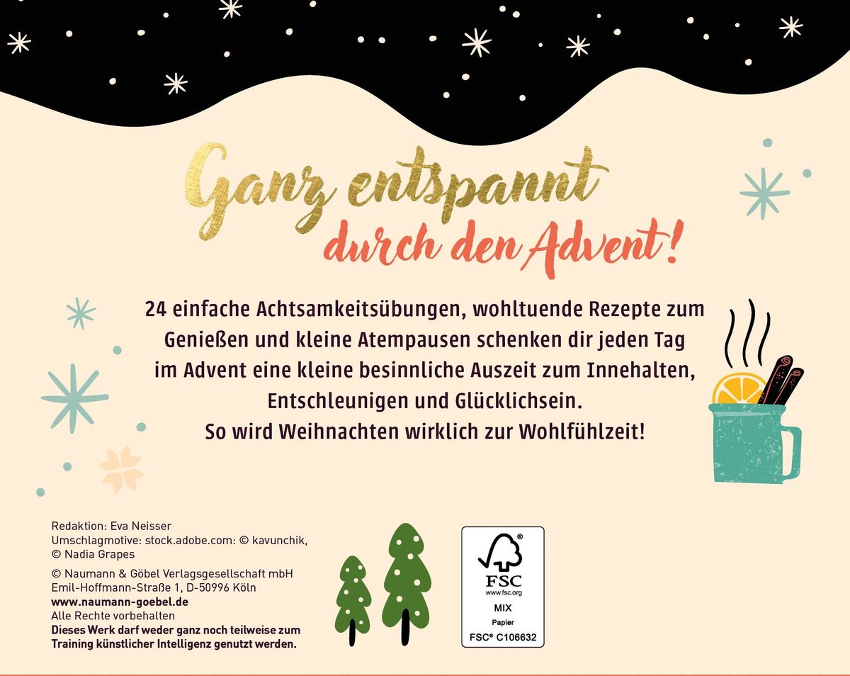 Weitere Ansicht: 24 kleine Entspannungspausen für die Adventszeit