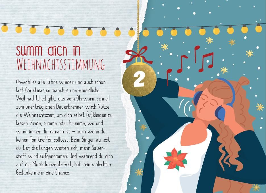 Weitere Ansicht: 24 kleine Entspannungspausen für die Adventszeit
