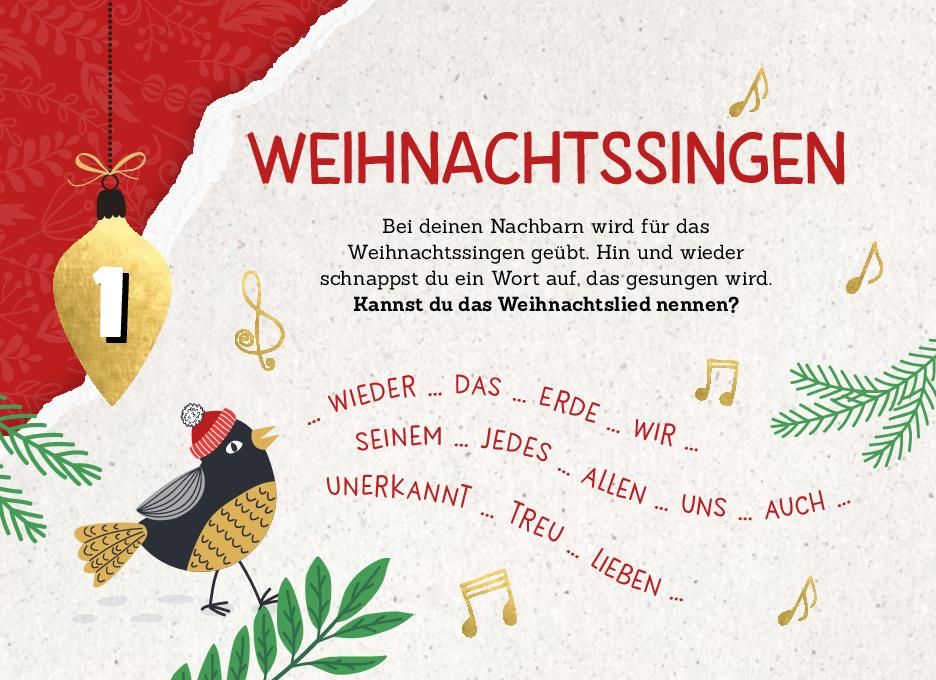 Weitere Ansicht: 24 Adventsrätsel I Der besondere Adventskalender