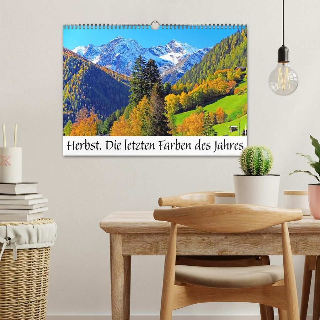 Weitere Ansicht: Herbst. Die letzten Farben des Jahres (Wandkalender 2027 DIN A3 quer), CALVENDO Monatskalender | Klaus Scholz, Calvendo