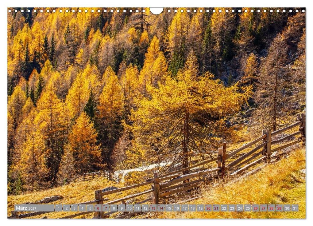 Weitere Ansicht: Herbst. Die letzten Farben des Jahres (Wandkalender 2027 DIN A3 quer), CALVENDO Monatskalender | Klaus Scholz, Calvendo