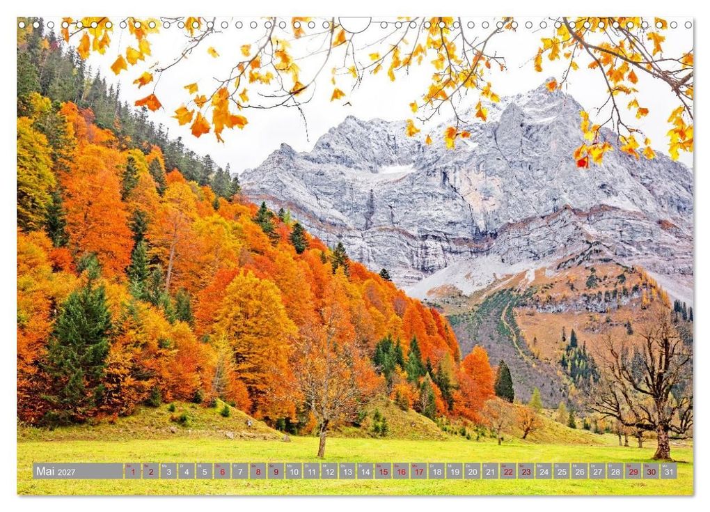 Weitere Ansicht: Herbst. Die letzten Farben des Jahres (Wandkalender 2027 DIN A3 quer), CALVENDO Monatskalender | Klaus Scholz, Calvendo
