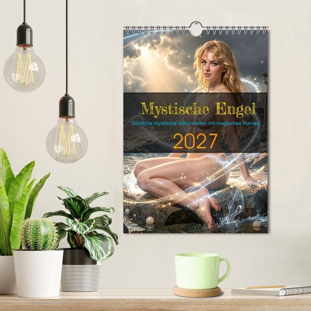 Weitere Ansicht: Mystische Engel (Wandkalender 2027 DIN A4 hoch), CALVENDO Monatskalender | Liam Blue, Calvendo