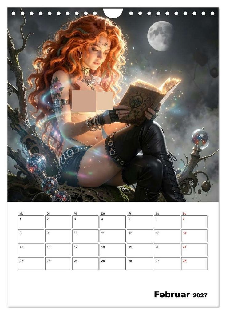 Weitere Ansicht: Mystische Engel (Wandkalender 2027 DIN A4 hoch), CALVENDO Monatskalender | Liam Blue, Calvendo