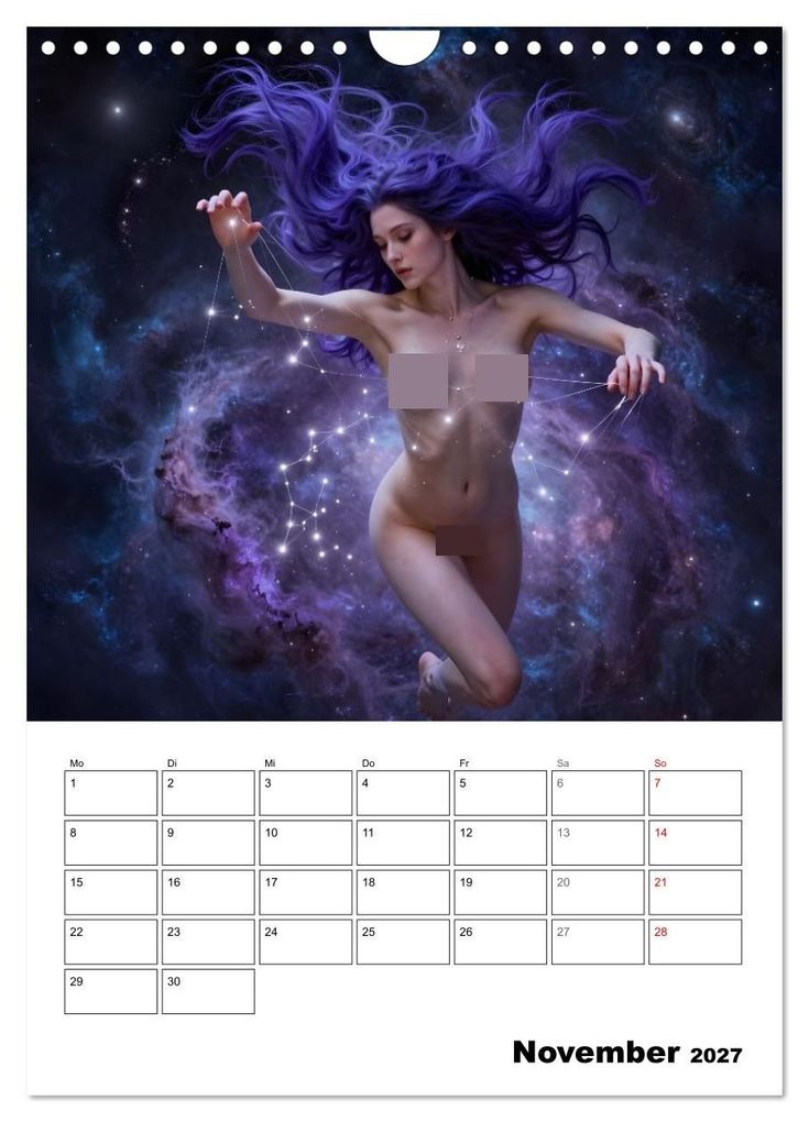 Weitere Ansicht: Mystische Engel (Wandkalender 2027 DIN A4 hoch), CALVENDO Monatskalender | Liam Blue, Calvendo