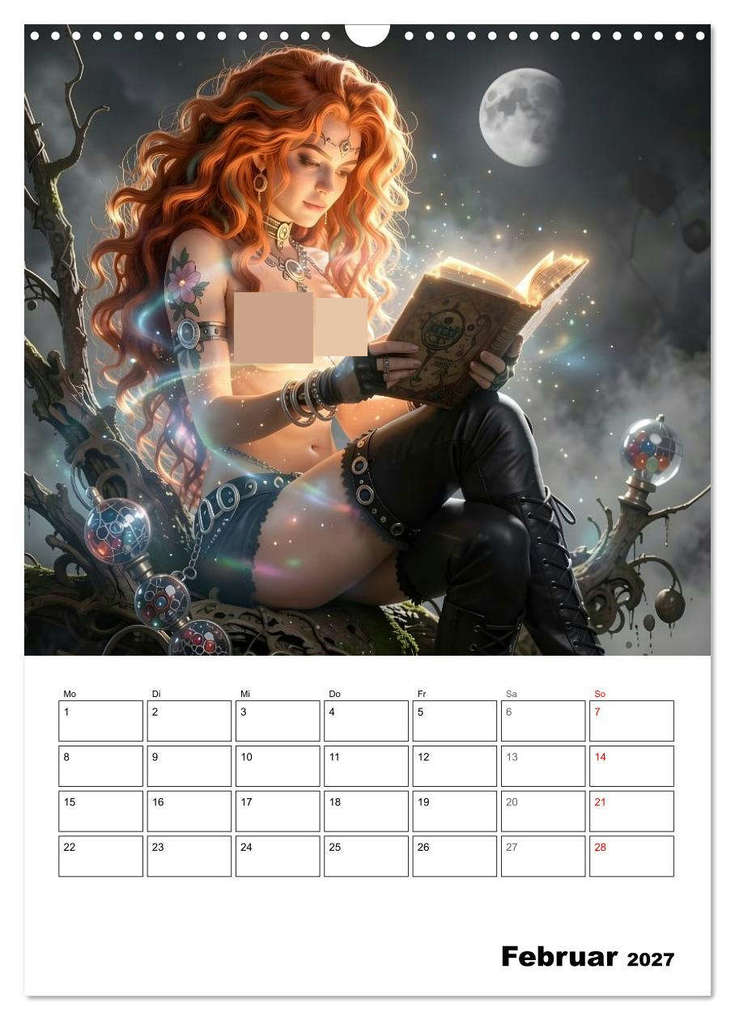 Weitere Ansicht: Mystische Engel (Wandkalender 2027 DIN A3 hoch), CALVENDO Monatskalender | Liam Blue, Calvendo