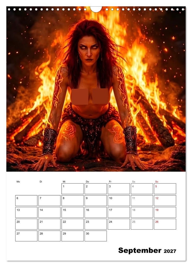 Weitere Ansicht: Mystische Engel (Wandkalender 2027 DIN A3 hoch), CALVENDO Monatskalender | Liam Blue, Calvendo