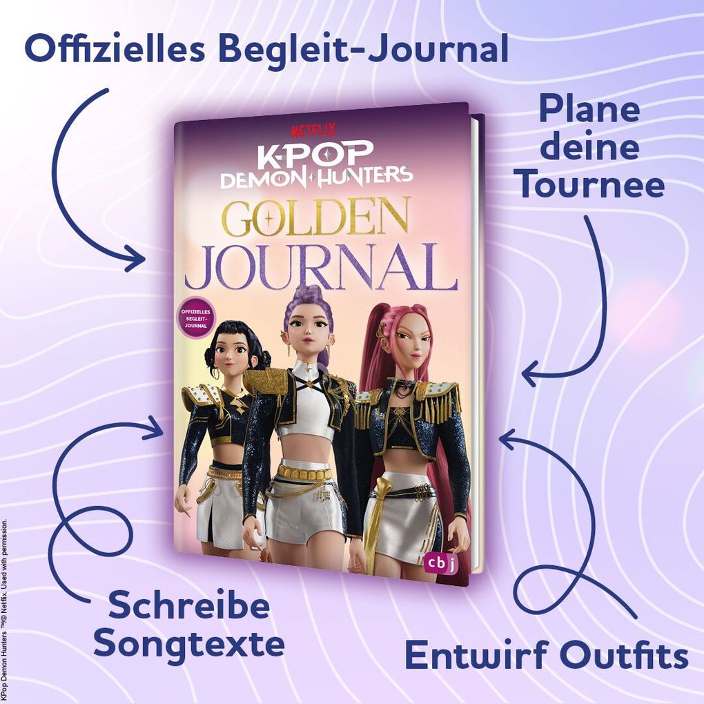 Weitere Ansicht: KPop Demon Hunters - Golden Journal
