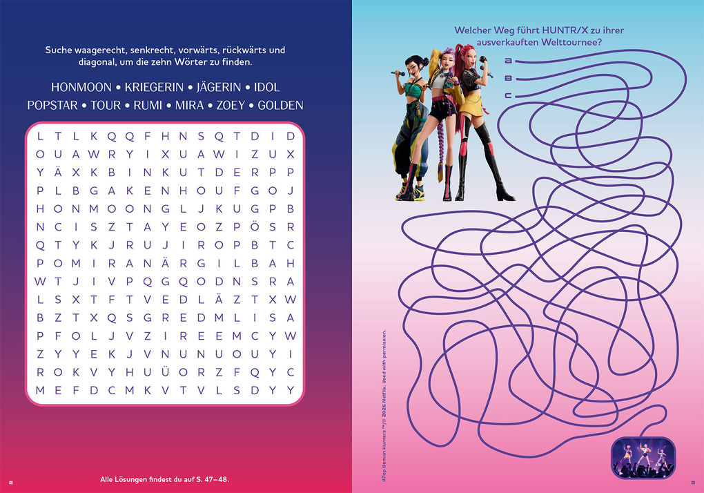 Weitere Ansicht: KPop Demon Hunters - Offizielles Activity Buch