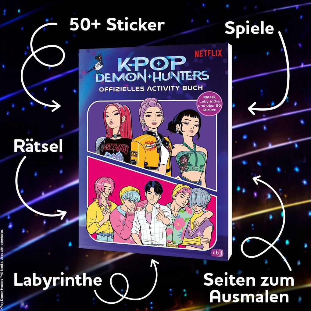 Weitere Ansicht: KPop Demon Hunters - Offizielles Activity Buch