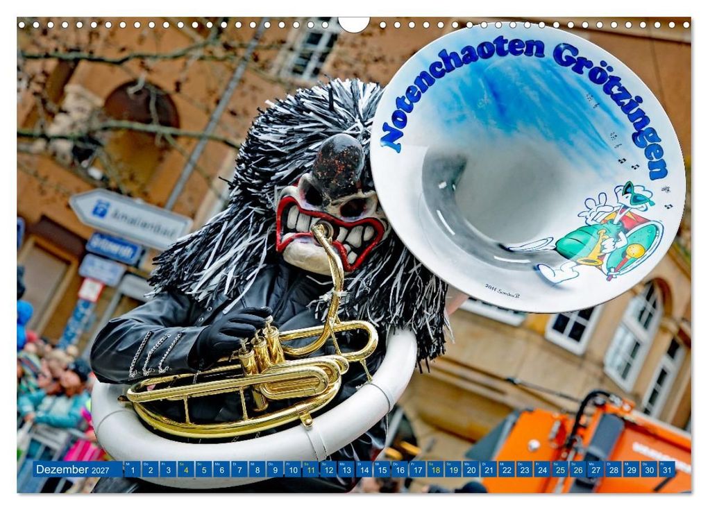 Weitere Ansicht: Karlsruher Fastnacht (Wandkalender 2027 DIN A3 quer), CALVENDO Monatskalender | Klaus Eppele, Calvendo