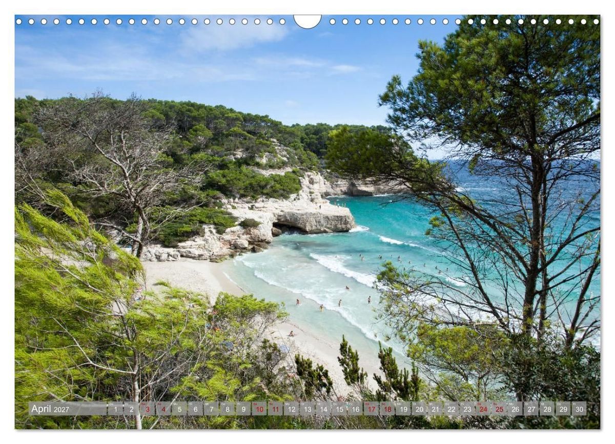 Weitere Ansicht: Balearen - Mallorca, Menorca, Ibiza und Formentera (Wandkalender 2027 DIN A3 quer), CALVENDO Monatskalender | Hans Zaglitsch - www.hans-zaglitsch.com, Calvendo