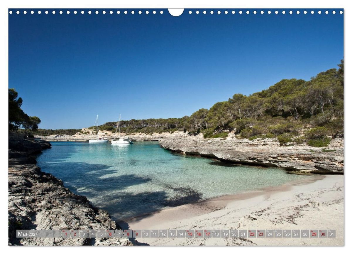 Weitere Ansicht: Balearen - Mallorca, Menorca, Ibiza und Formentera (Wandkalender 2027 DIN A3 quer), CALVENDO Monatskalender | Hans Zaglitsch - www.hans-zaglitsch.com, Calvendo