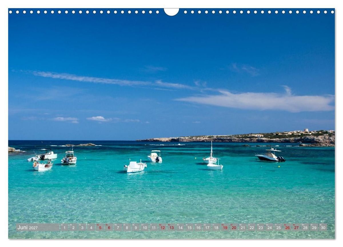Weitere Ansicht: Balearen - Mallorca, Menorca, Ibiza und Formentera (Wandkalender 2027 DIN A3 quer), CALVENDO Monatskalender | Hans Zaglitsch - www.hans-zaglitsch.com, Calvendo