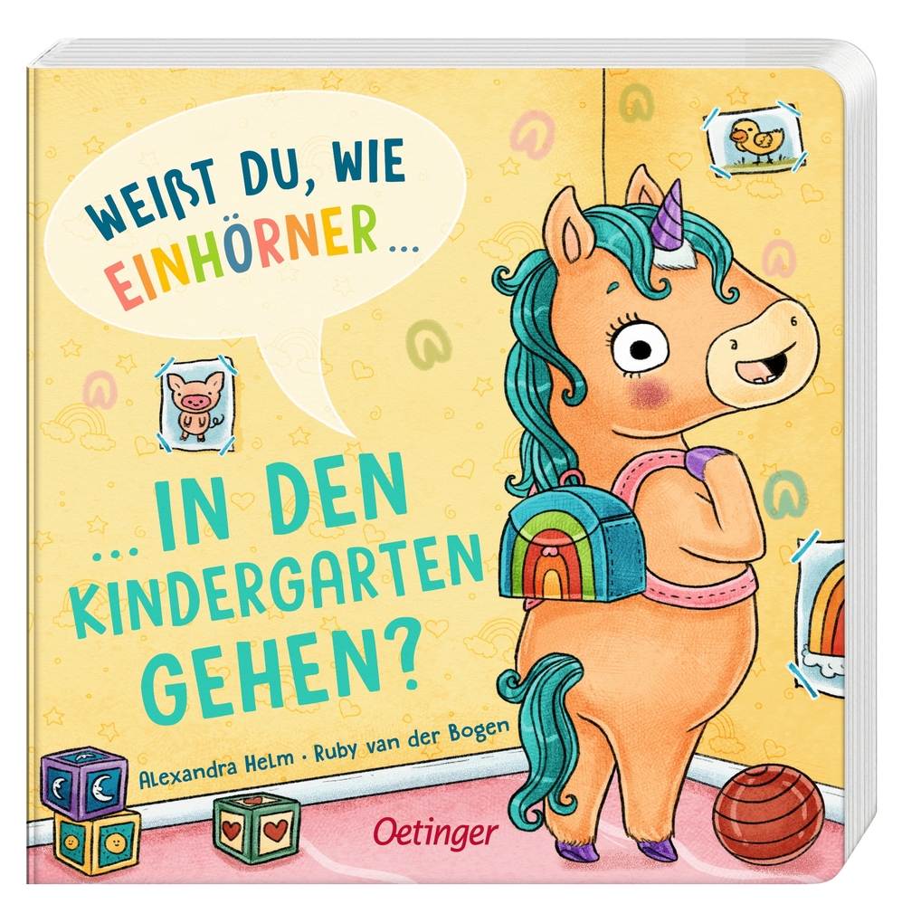 Weitere Ansicht: Weißt du, wie Einhörner in den Kindergarten gehen? | Ruby van der Bogen