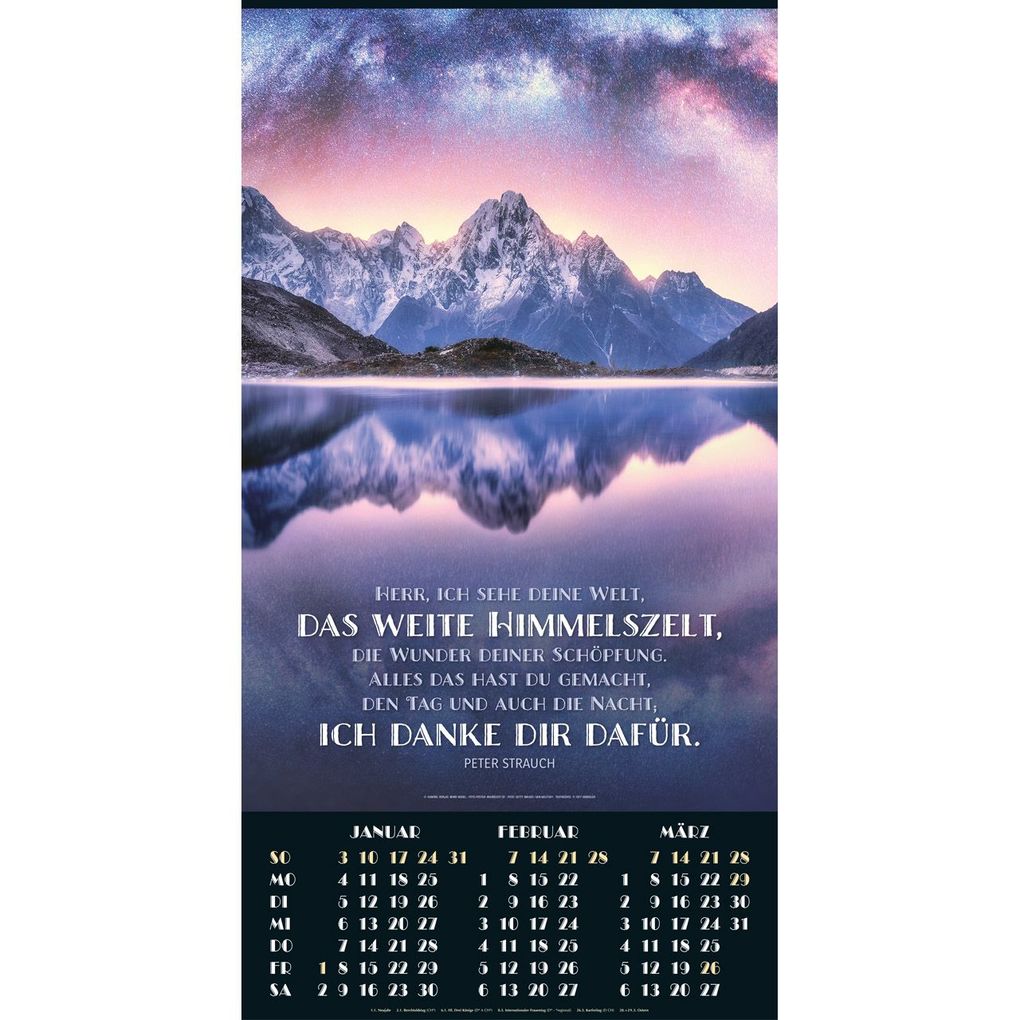 Weitere Ansicht: Foto-Poster-Kalender 2027