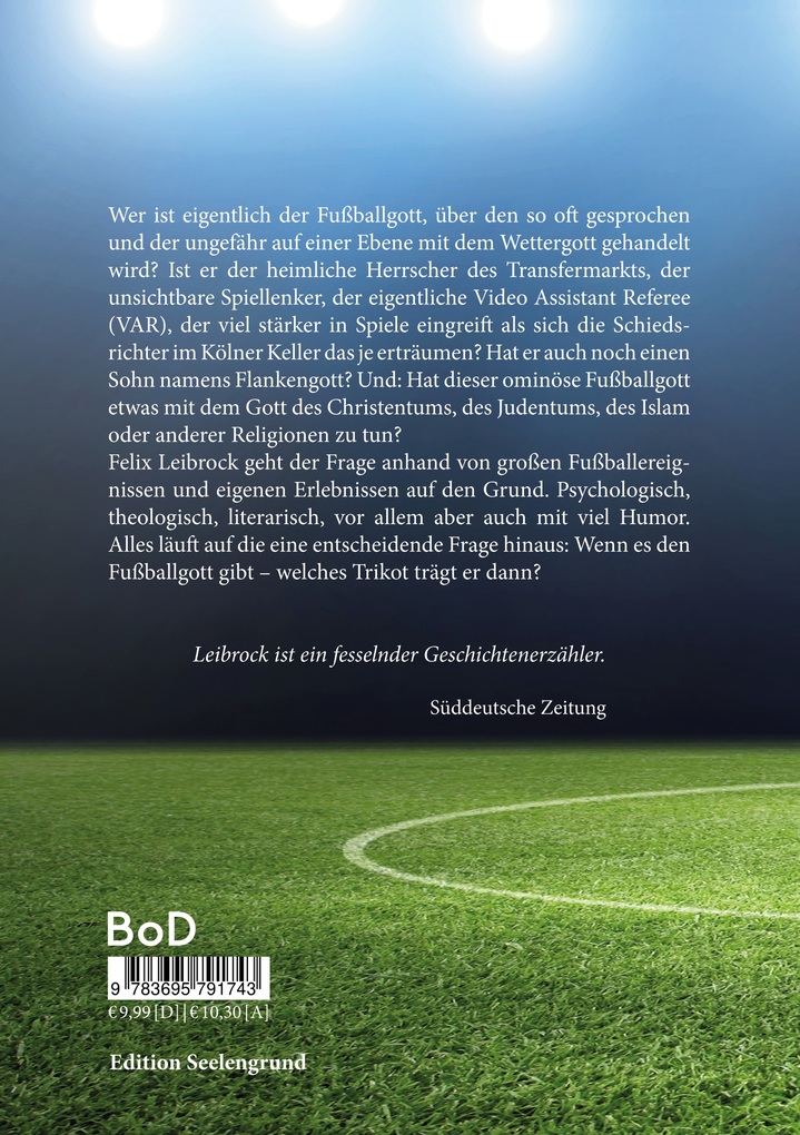 Weitere Ansicht: Welches Trikot trägt der Fußballgott? | Felix Leibrock