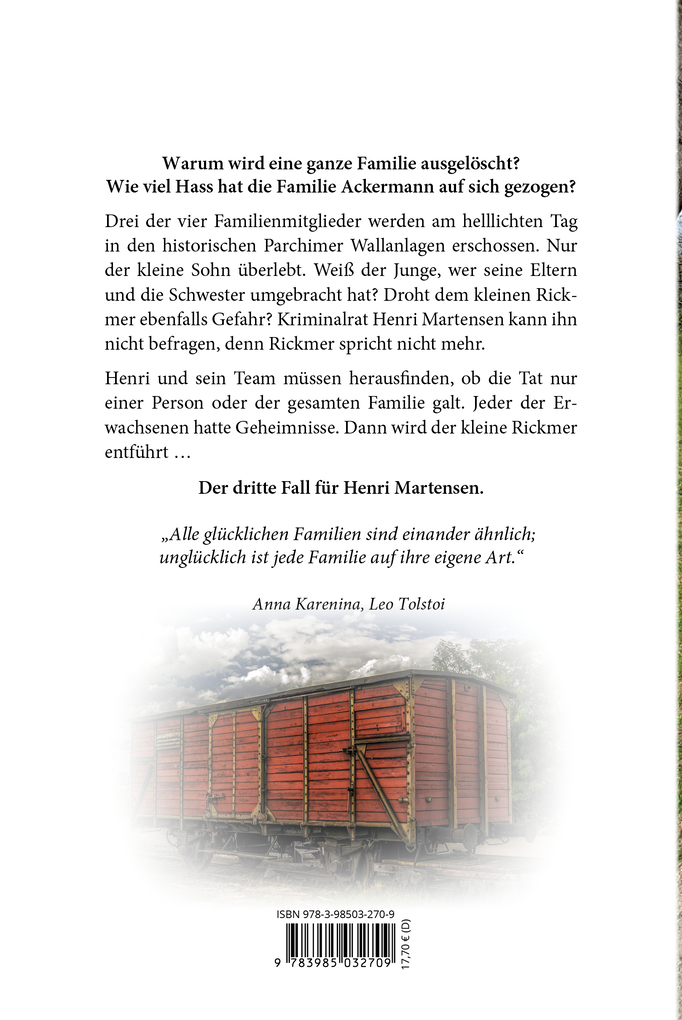 Weitere Ansicht: Tod in den Wallanlagen | Carolyn Srugies