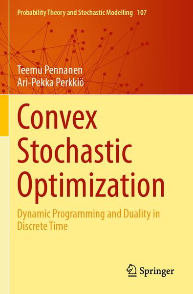 Produktbild: Convex Stochastic Optimization | Teemu Pennanen, Ari-Pekka Perkkiö