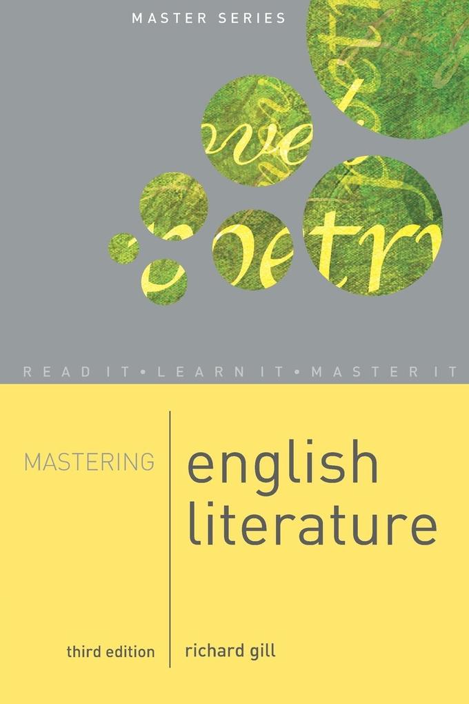 Produktbild: Mastering English Literature | Richard Gill