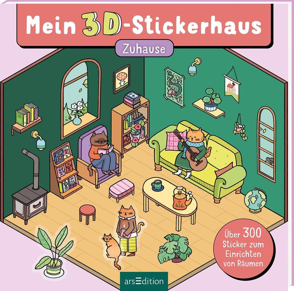 Produktbild: Mein 3D-Stickerhaus - Cozy Zuhause