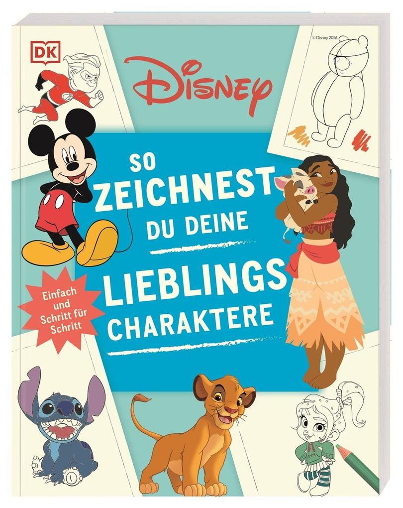 Produktbild: Disney. So zeichnest du deine Lieblingscharaktere