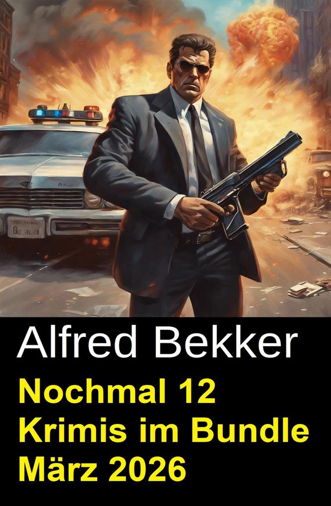 Produktbild: Nochmal 12 Krimis im Bundle März 2026 | Alfred Bekker