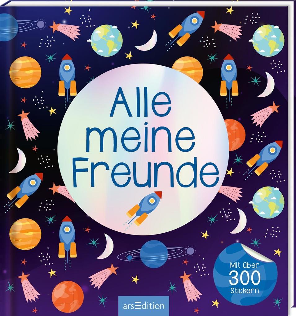 Produktbild: Alle meine Freunde - Weltraum | Mit über 300 Stickern