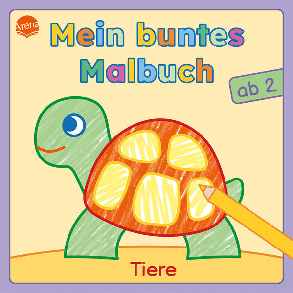 Produktbild: Mein buntes Malbuch ab 2. Tiere | Izabella Markiewicz
