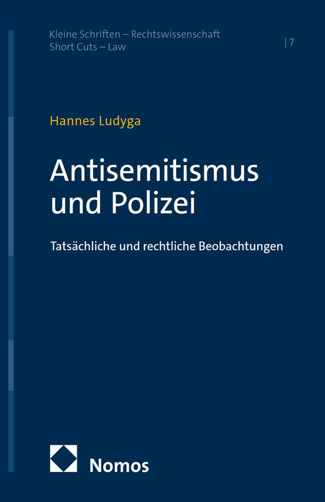 Produktbild: Antisemitismus und Polizei | Hannes Ludyga