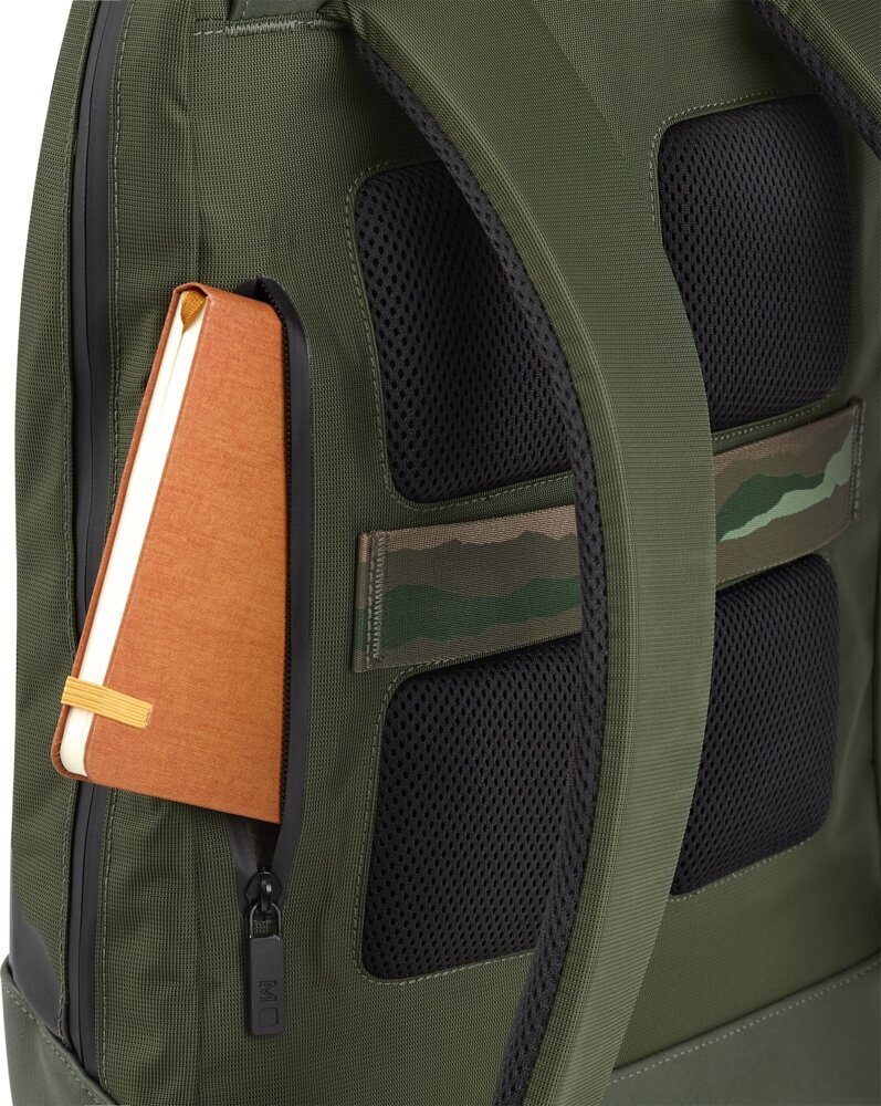 Weitere Ansicht: Moleskine Der Herr der Ringe Metro Backpack Slim, Moosgrün