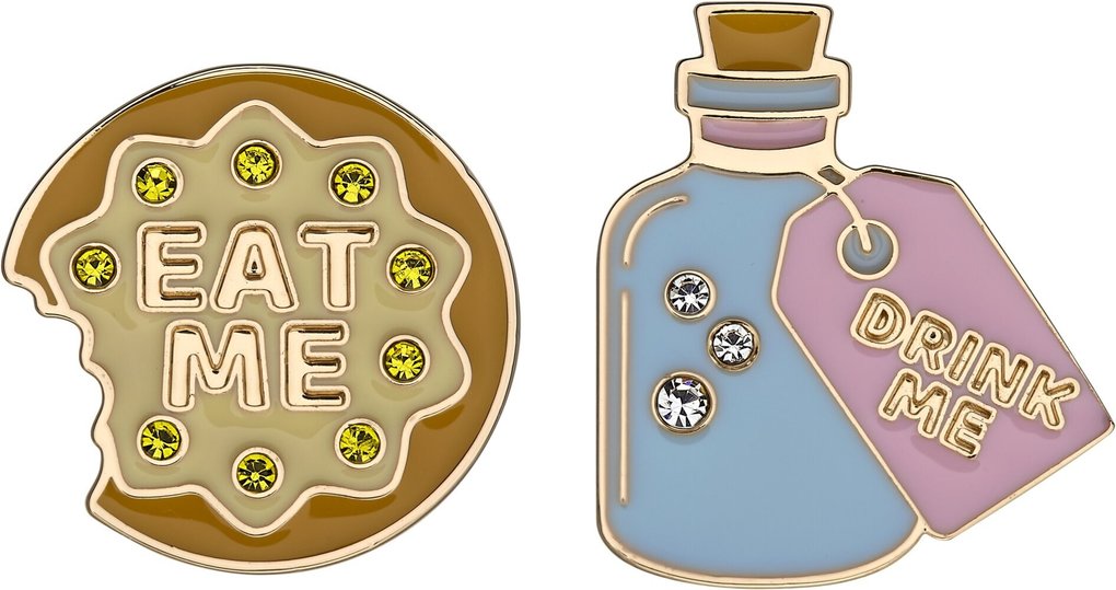 Weitere Ansicht: Moleskine Alice im Wunderland Pins (2er-Set)