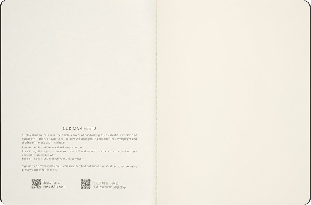 Weitere Ansicht: Moleskine X Blackpink Cahier XL, blanko, weicher Einband