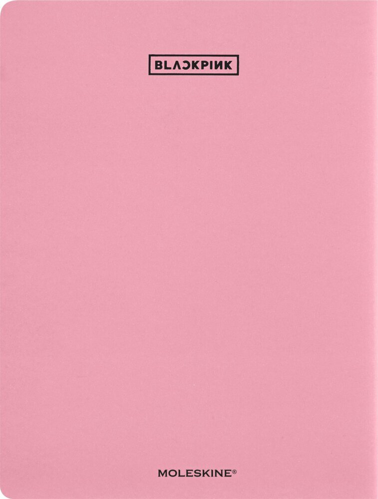 Weitere Ansicht: Moleskine X Blackpink Cahier XL, blanko, weicher Einband