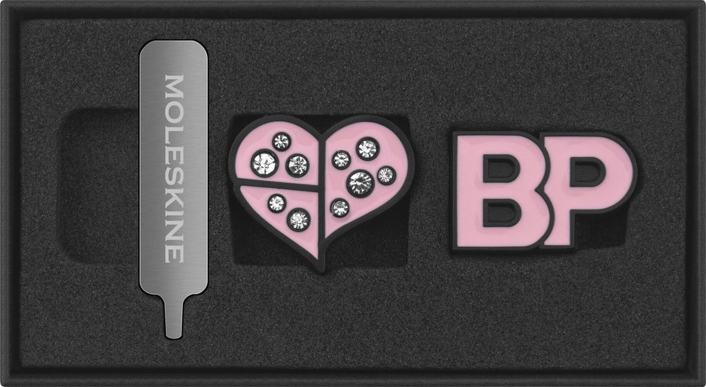 Weitere Ansicht: Moleskine X Blackpink Pin Bundle (2er-Set)