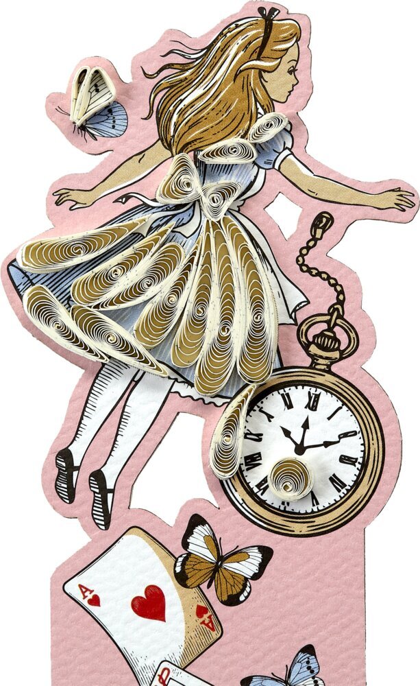 Weitere Ansicht: Moleskine Alice im Wunderland Origamo Lesezeichen