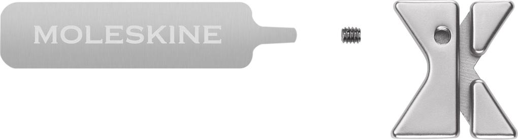 Weitere Ansicht: Moleskine Country Pins Frankreich (2er-Set), Croissant + Champagner