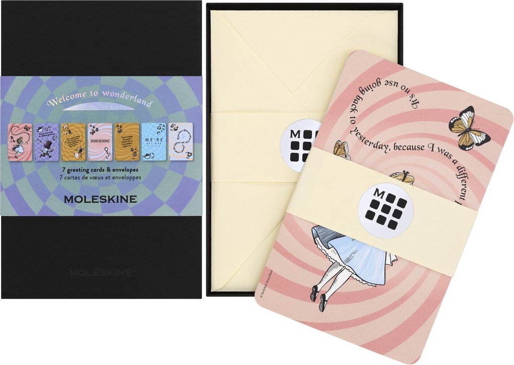 Weitere Ansicht: Moleskine Alice im Wunderland Postkarten (7 Stück)