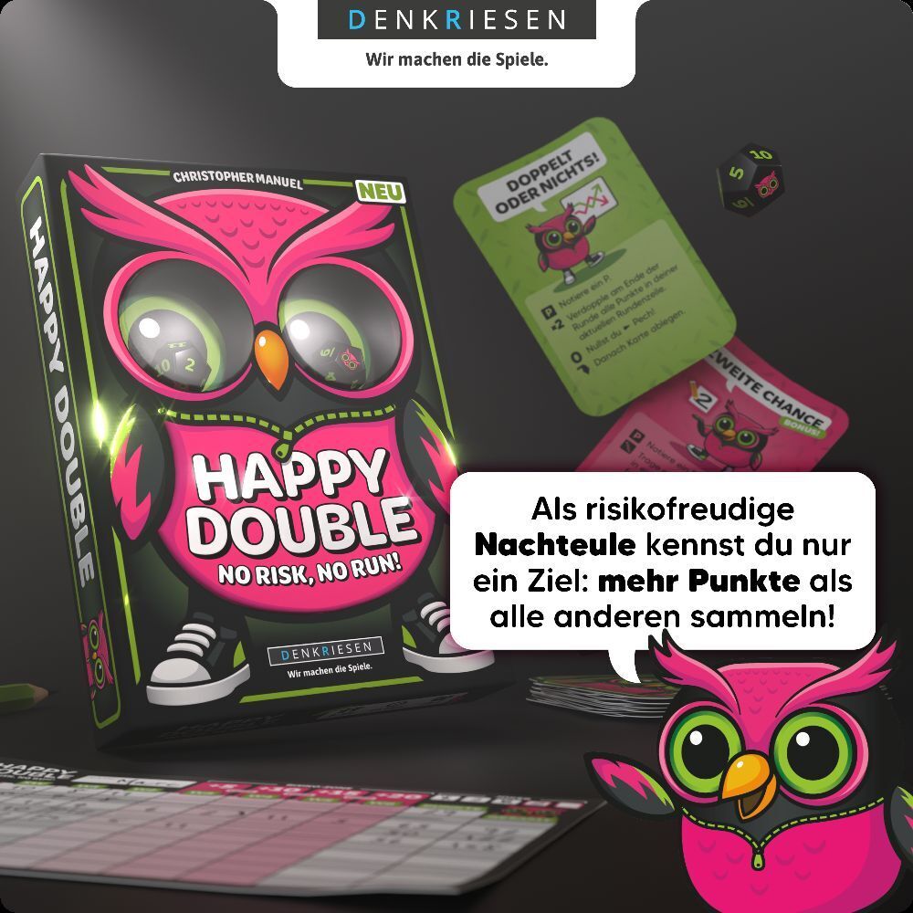 Weitere Ansicht: DENKRIESEN - Happy Double - No Risk No Run! | Christopher Manuel