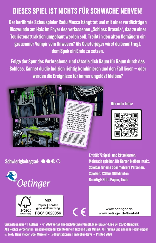 Weitere Ansicht: Crime Places. Schloss Dracula | Hans Pieper, Joel Müseler