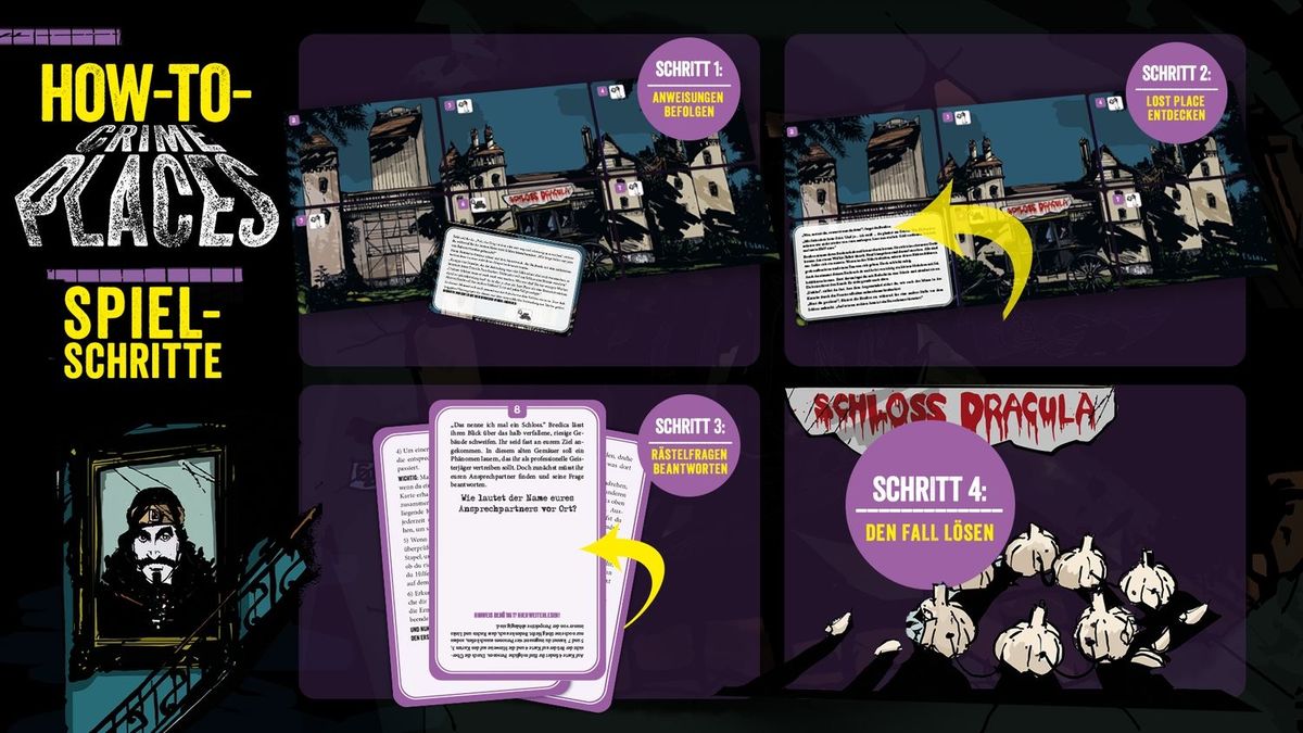 Weitere Ansicht: Crime Places. Schloss Dracula | Hans Pieper, Joel Müseler