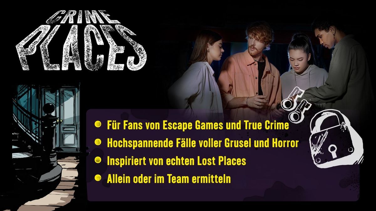 Weitere Ansicht: Crime Places. Schloss Dracula | Hans Pieper, Joel Müseler