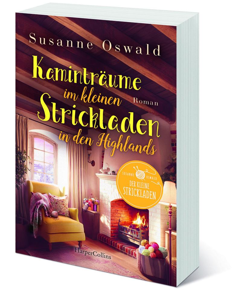 Weitere Ansicht: Kaminträume im kleinen Strickladen in den Highlands | Susanne Oswald