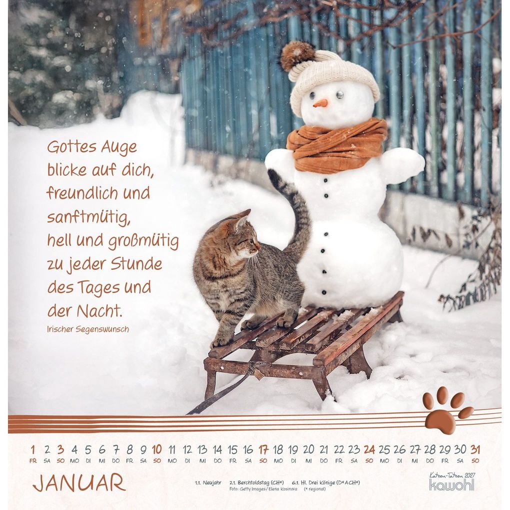 Weitere Ansicht: Katzen-Tatzen 2027