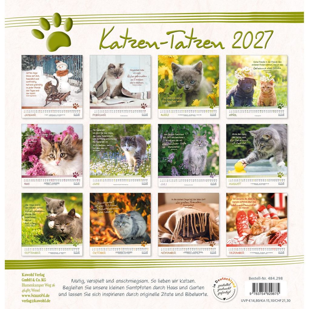 Weitere Ansicht: Katzen-Tatzen 2027