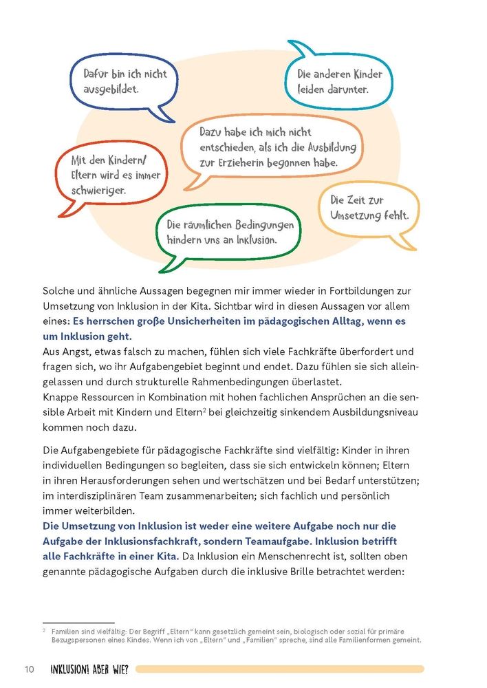 Weitere Ansicht: Inklusion! Aber wie? | Annika Hering
