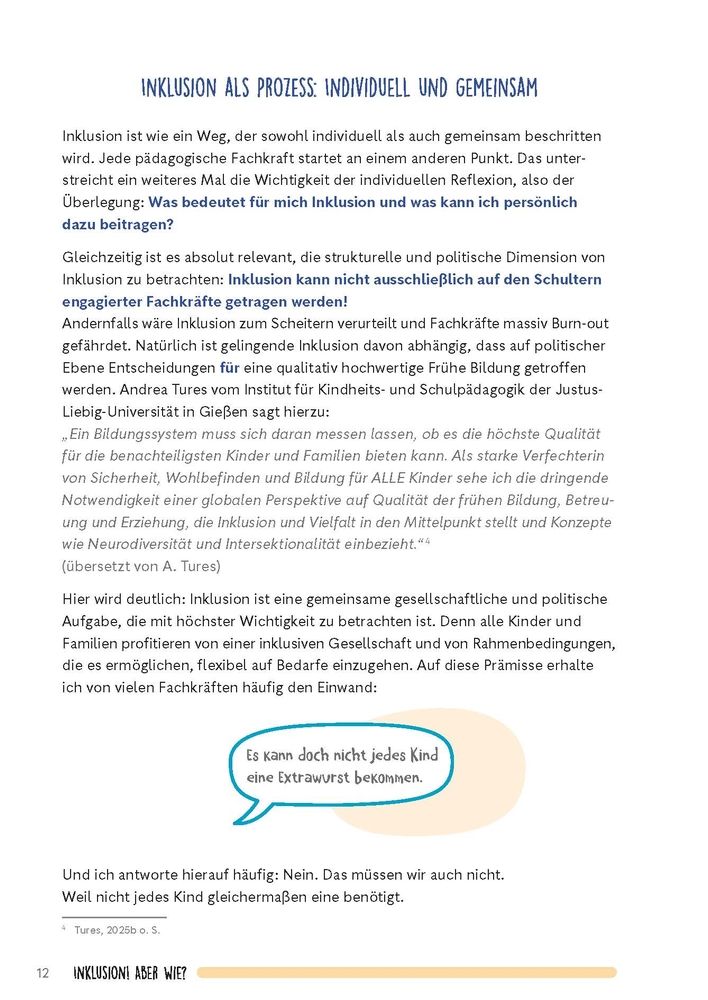 Weitere Ansicht: Inklusion! Aber wie? | Annika Hering