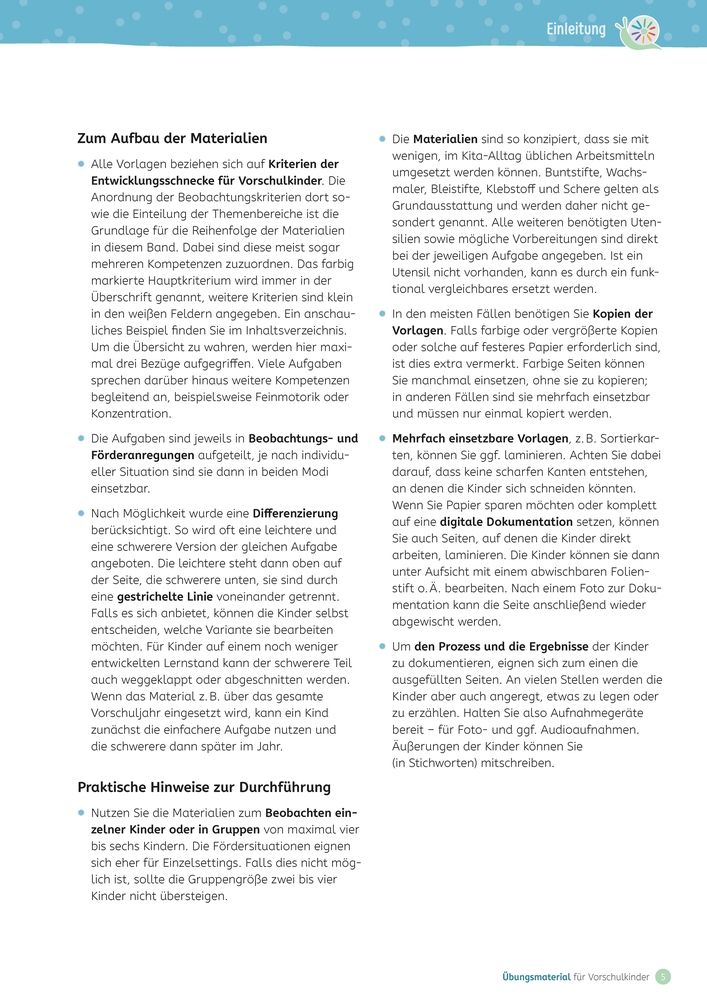 Weitere Ansicht: Übungsmaterial für Vorschulkinder | Andrea Geffers